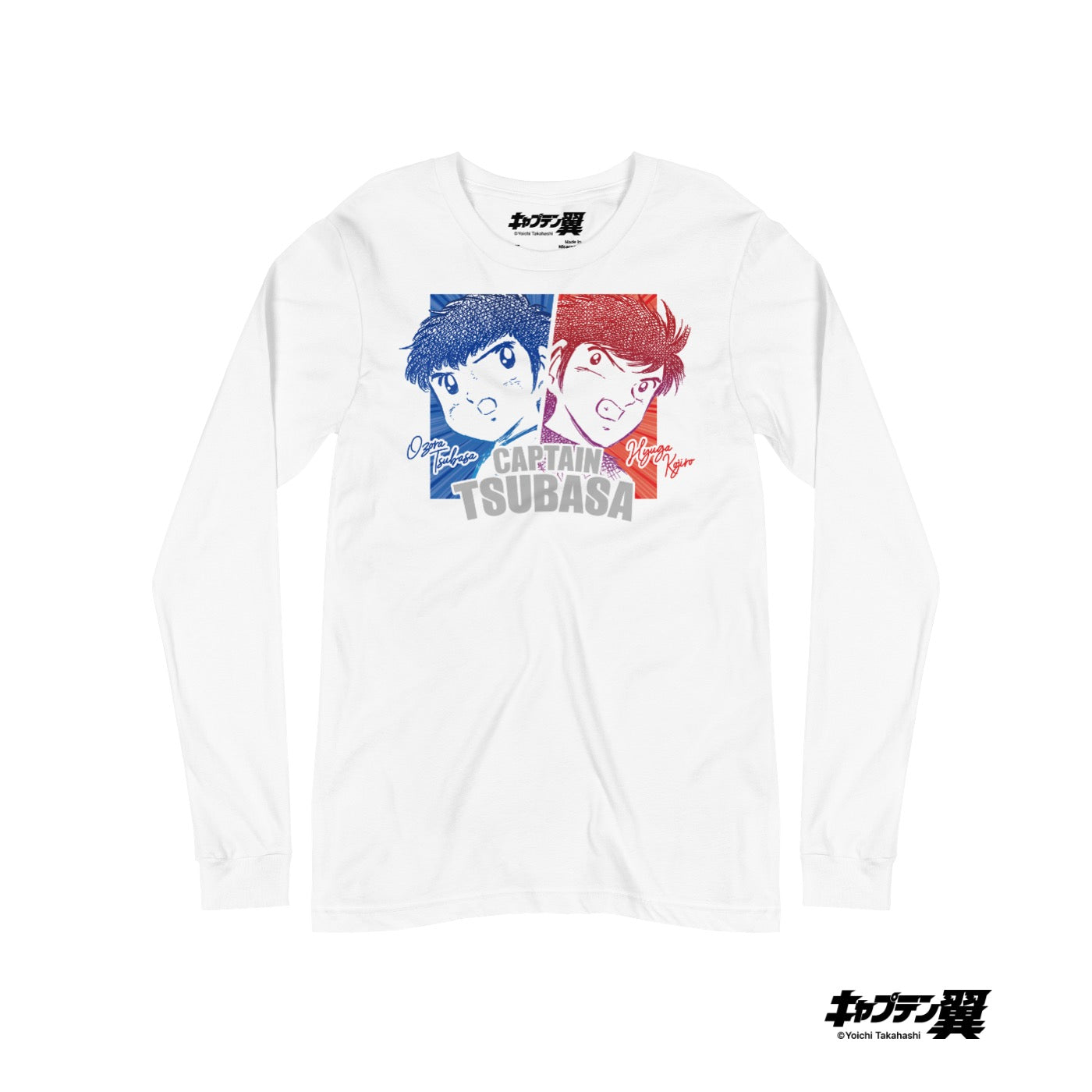 Unisex Long Sleeve Tee [CPT] TSUBASA Tsubasa & Kojirou – KAIJU WORKS