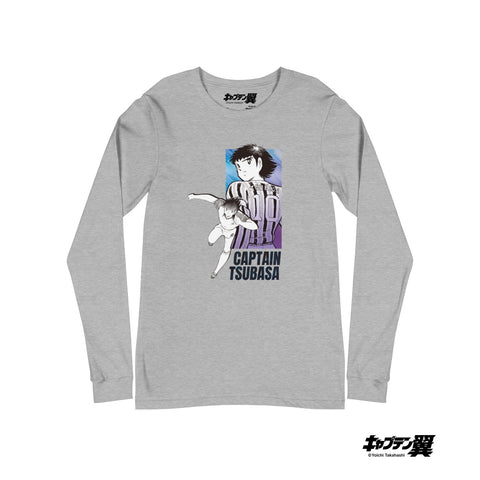 Unisex Long Sleeve Tee [CPT] TSUBASA Back