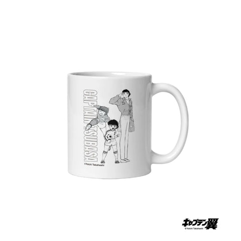 White glossy mug [CPT] TSUBASA Grow