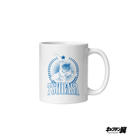 White glossy mug [CPT] TSUBASA Victory