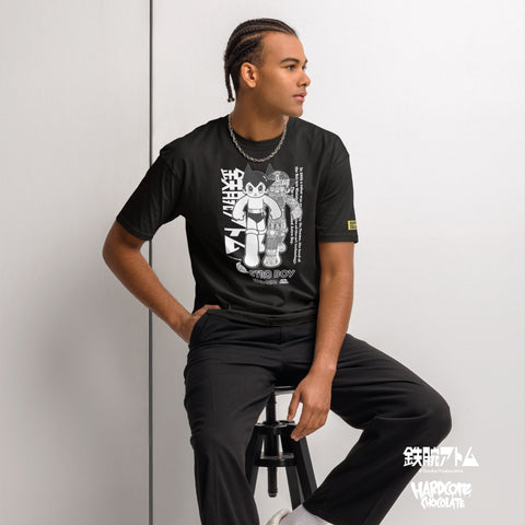 Men's Premium Short Sleeve Tee FS [ATM] HARDCORE CHOCOLATE A