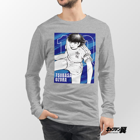 Unisex Long Sleeve Tee [CPT] TSUBASA Close up