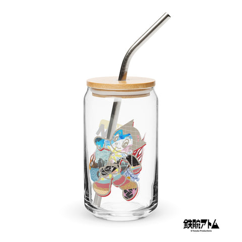 Can-shaped glass [ATM] OVERLAY ATOM