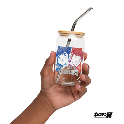 Can-shaped glass [CPT] TSUBASA Tsubasa & Kojirou
