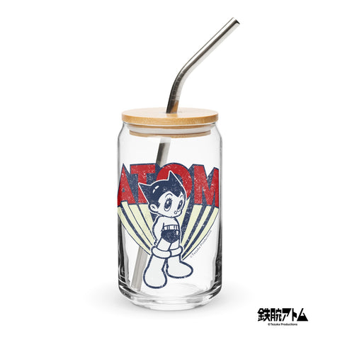Can-shaped glass [ATM] VINTAGE ATOM