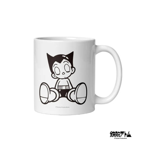 White glossy mug [ATM] SLEEP ATOM