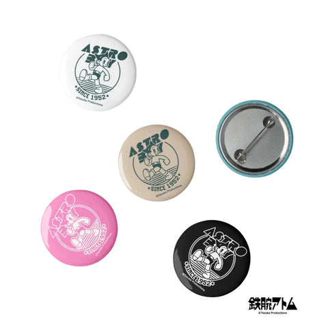 Set of pin buttons [ATM] COLLEGE ATOM2