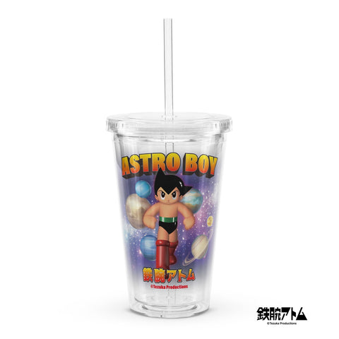 Clear plastic tumbler [ATM] 3D VINTAGE ATOM