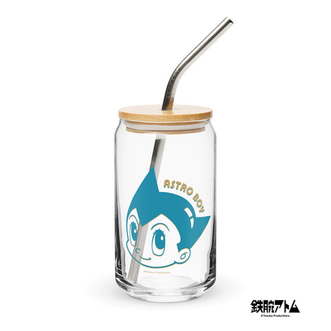 Can-shaped glass [ATM] FACE ATOM