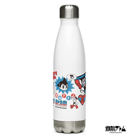 Stainless steel water bottle [ATM] STICKERS ATOM