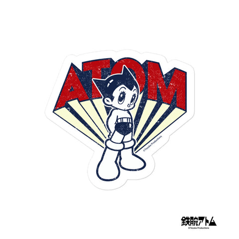 Bubble-free stickers [ATM] VINTAGE ATOM
