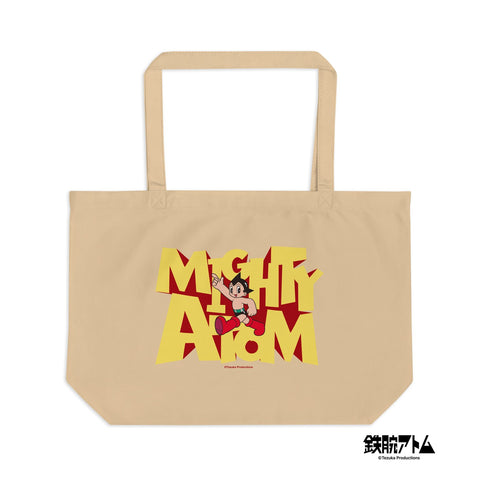 Large organic tote bag [ATM] RETRO ATOM