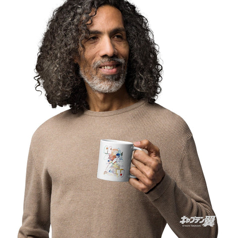 White glossy mug [CPT] TSUBASA Cup
