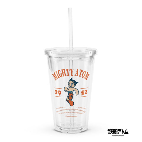 Clear plastic tumbler [ATM] COLLEGE ATOM1