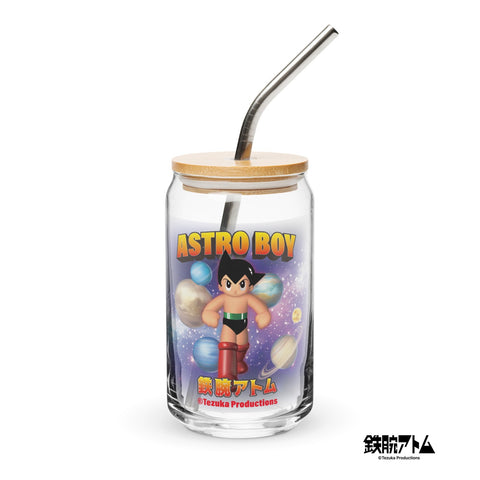 Can-shaped glass [ATM] 3D VINTAGE ATOM