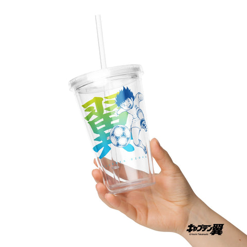 Clear plastic tumbler [CPT] TSUBASA Name