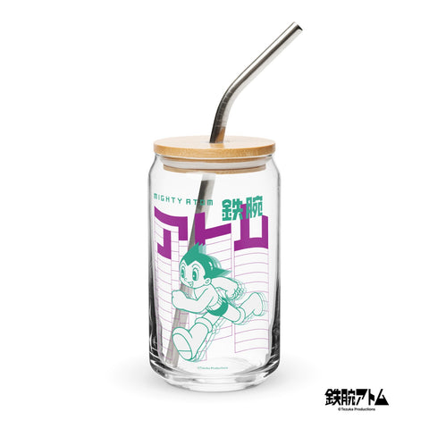 Can-shaped glass [ATM] RUN ATOM