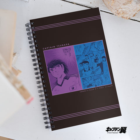 Spiral notebook [CPT] TSUBASA JapanU-15 VS ItalyU-15