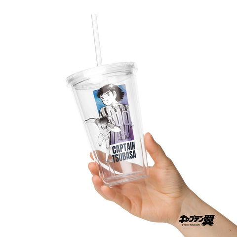 Clear plastic tumbler [CPT] TSUBASA Back