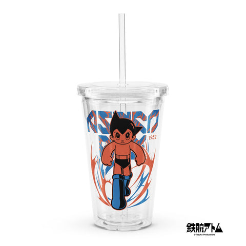 Clear plastic tumbler [ATM] POWER ATOM