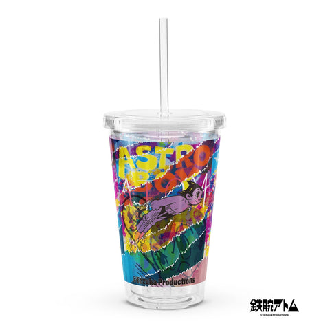 Clear plastic tumbler [ATM] STREET ATOM