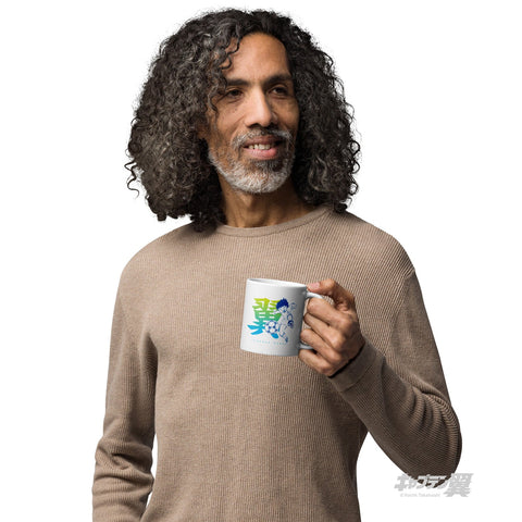 Taza blanca brillante [CPT] TSUBASA Nombre
