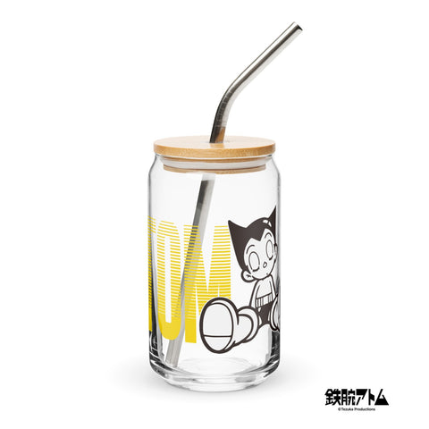 Can-shaped glass [ATM] SLEEP ATOM