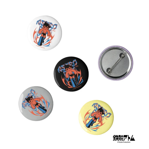 Set of pin buttons [ATM] POWER ATOM