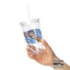 Clear plastic tumbler [TOWD] GIVE ME TOMOTAKA