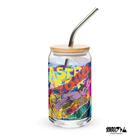 Can-shaped glass [ATM] STREET ATOM