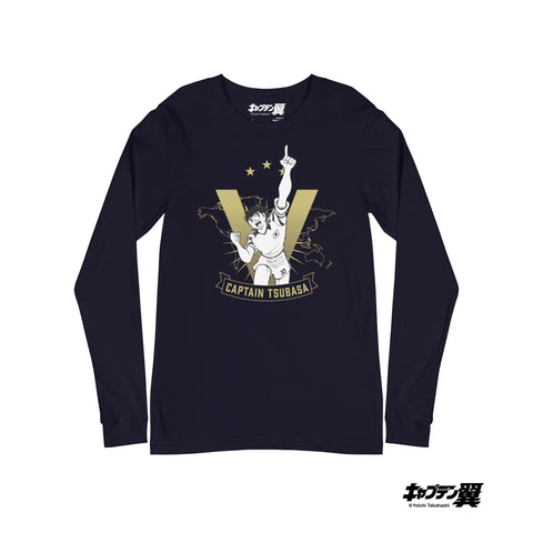 Unisex Long Sleeve Tee [CPT] TSUBASA Champ
