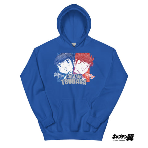 Sudadera con capucha unisex [CPT] TSUBASA Tsubasa y Kojirou