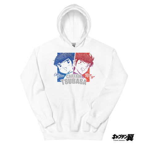 Sudadera con capucha unisex [CPT] TSUBASA Tsubasa y Kojirou