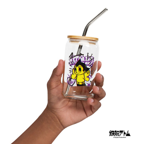 Can-shaped glass [ATM] MISREGISTRATION ATOM