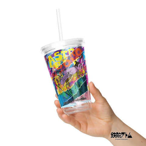 Clear plastic tumbler [ATM] STREET ATOM