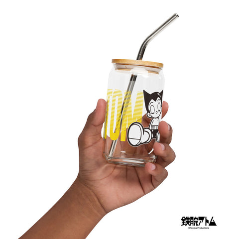 Can-shaped glass [ATM] SLEEP ATOM