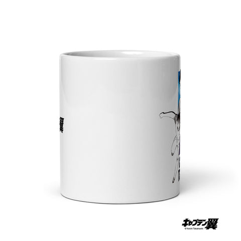 White glossy mug [CPT] TSUBASA Back