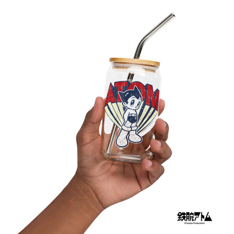 Can-shaped glass [ATM] VINTAGE ATOM