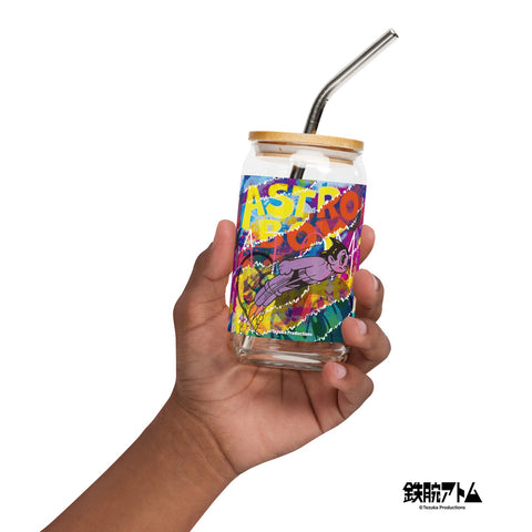 Can-shaped glass [ATM] STREET ATOM