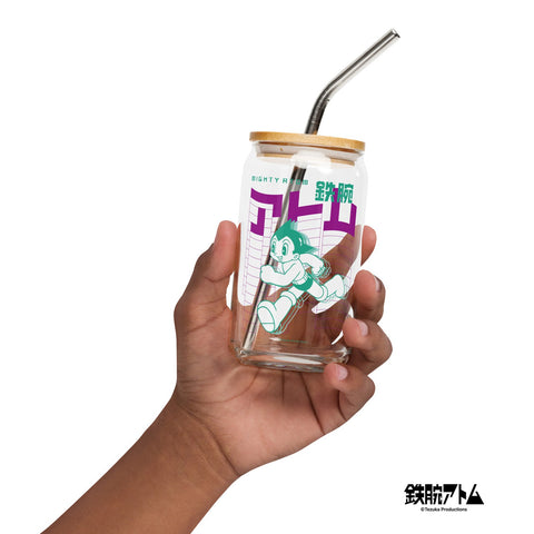 Can-shaped glass [ATM] RUN ATOM