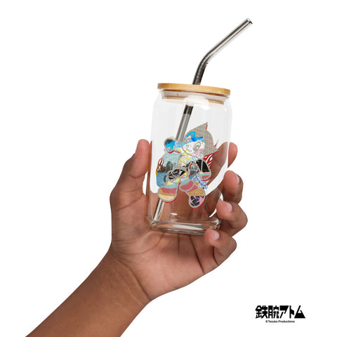 Can-shaped glass [ATM] OVERLAY ATOM