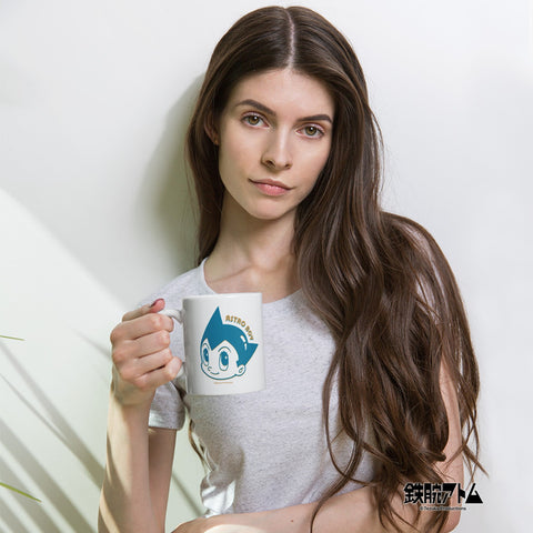 White glossy mug [ATM] FACE ATOM
