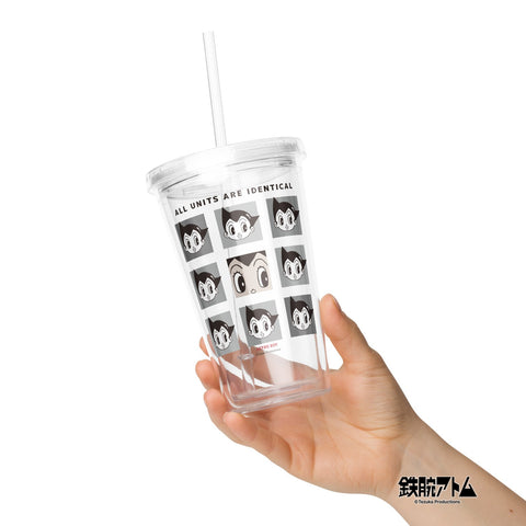 Clear plastic tumbler [ATM] UNIT ATOM
