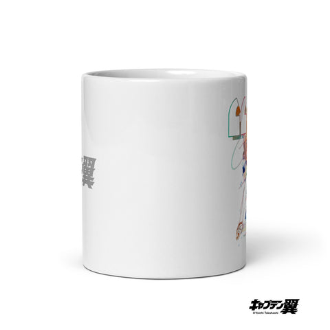 White glossy mug [CPT] TSUBASA Cup