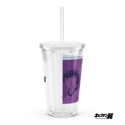 Clear plastic tumbler [CPT] TSUBASA JapanU-15 VS ItalyU-15