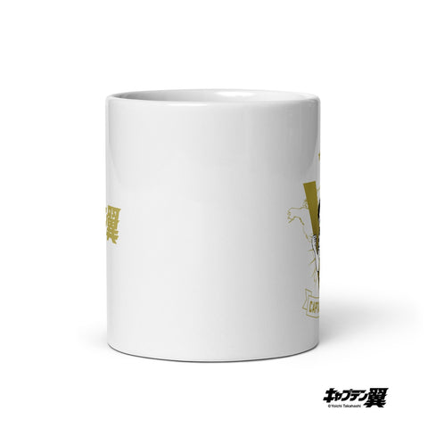 White glossy mug [CPT] TSUBASA Champ