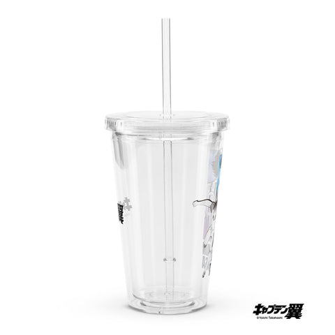 Clear plastic tumbler [CPT] TSUBASA Back