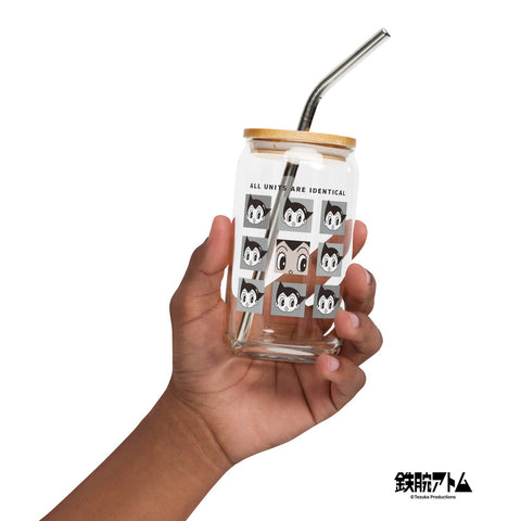 Can-shaped glass [ATM] UNIT ATOM