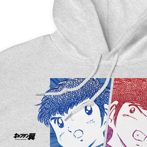 Sudadera con capucha unisex [CPT] TSUBASA Tsubasa y Kojirou