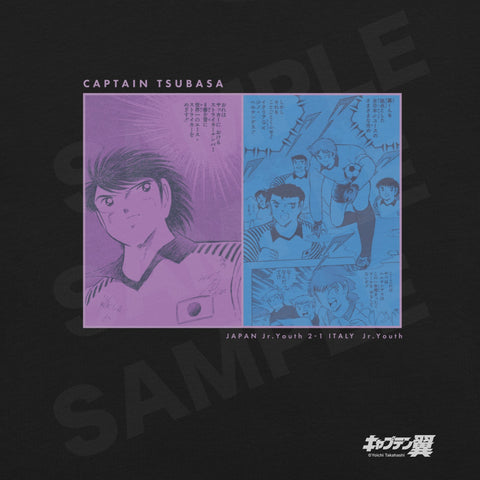 Unisex Long Sleeve Tee [CPT] TSUBASA JapanU-15 VS ItalyU-15